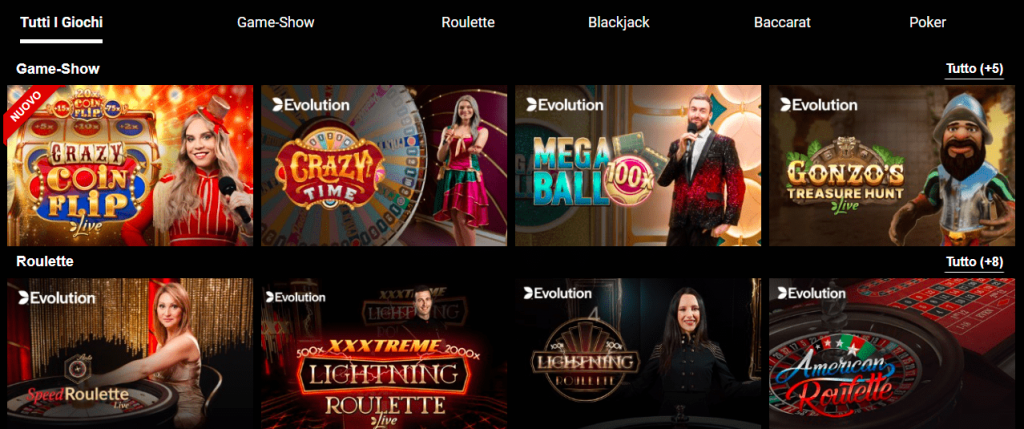 Il casinò live di GratoWin, con la famosa slot Gonzo's Treasure Hunt